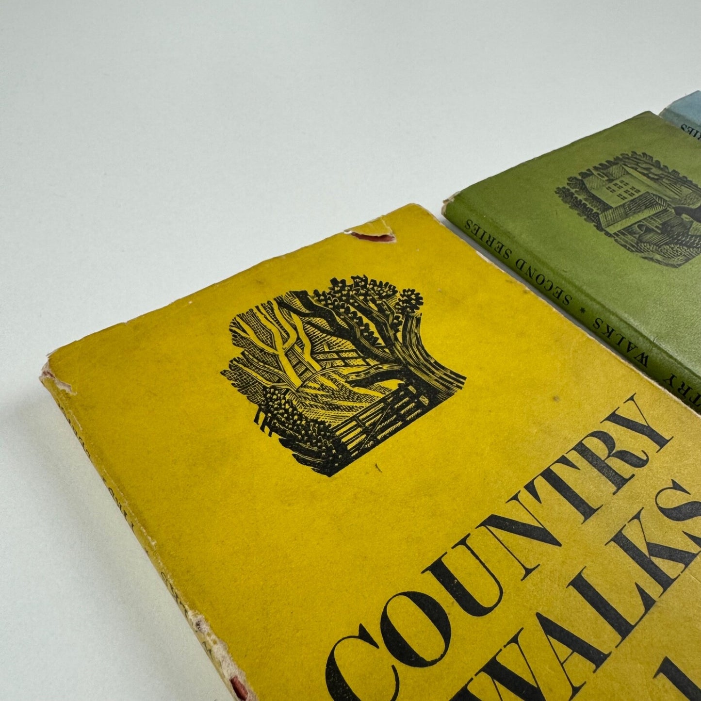 Country Walks London Transport (3 vols) by Charles White. Eric Ravilious woodcuts Vol 1 (1936); Vol 2 (second and revised edition 1938, first published 1936); Vol 3 (second and revised edition 1939, first published 1937)