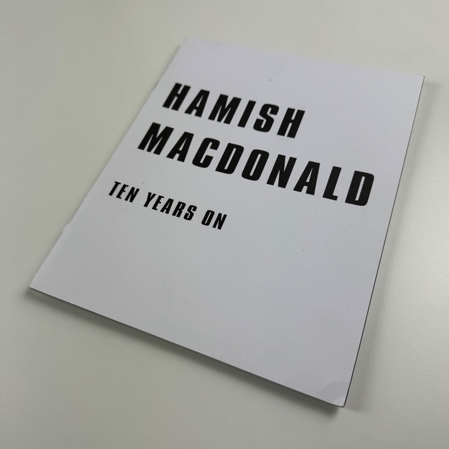 Hamish MacDonald. Ten years on | Lemon Street Gallery, 2018