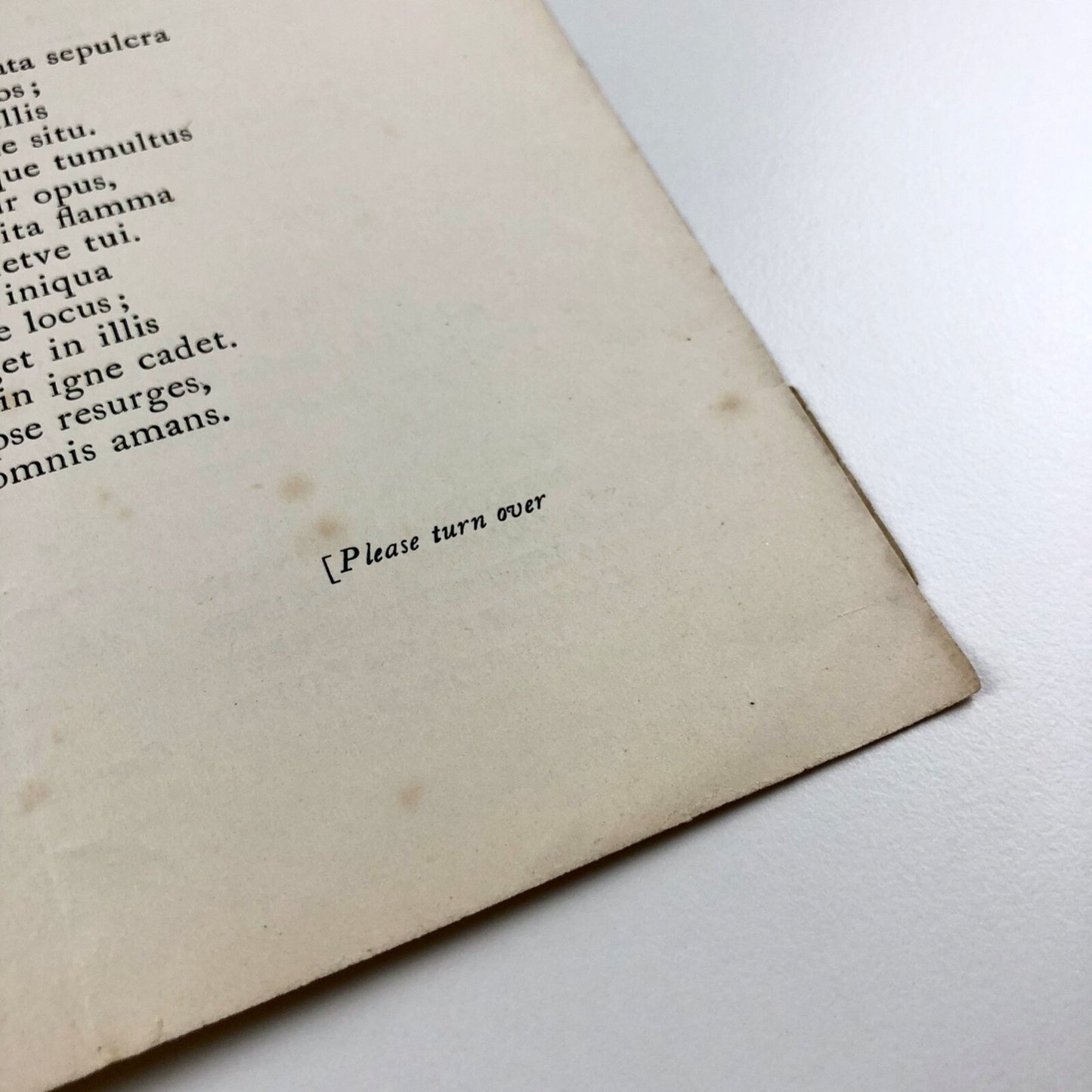 Prospectus for The Sonnets of William Shakespeare | John Harrower | Martin Hopkinson and Company, 1923