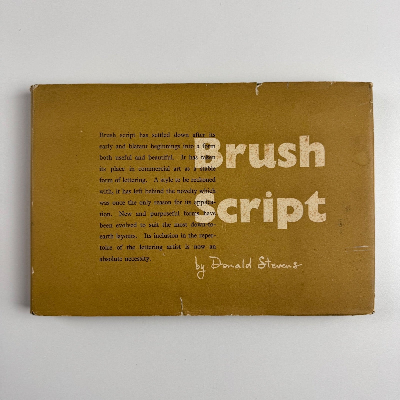 Brush Script by Donald Stevens | Batsford, 1953 – Skylona