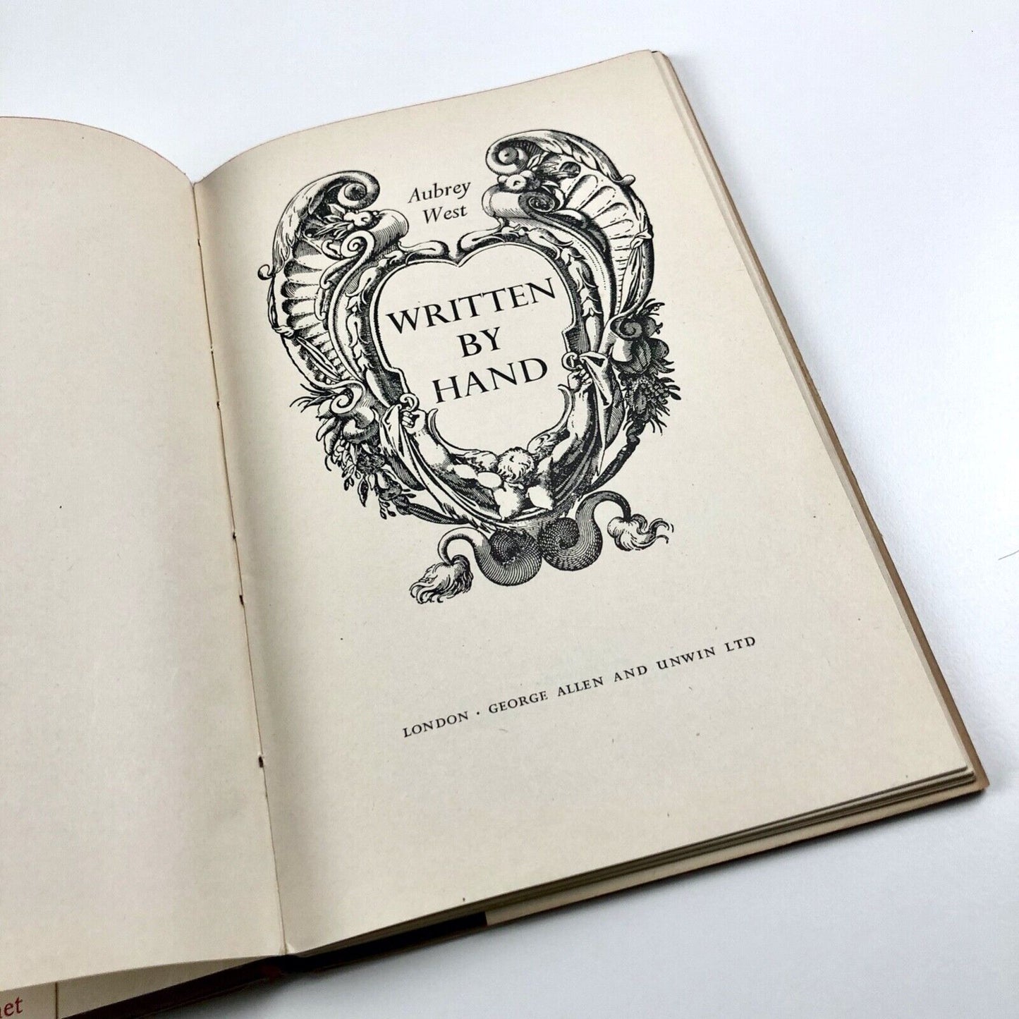 Written by Hand by Aubrey West | George Allen and Unwin, 1951