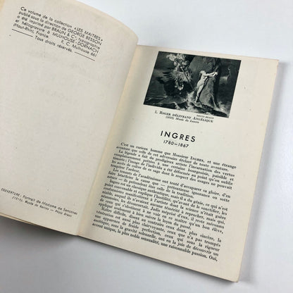 Ingres by Francis Jourdain – Collection des Maitres | Les Editions Braun & Cie.