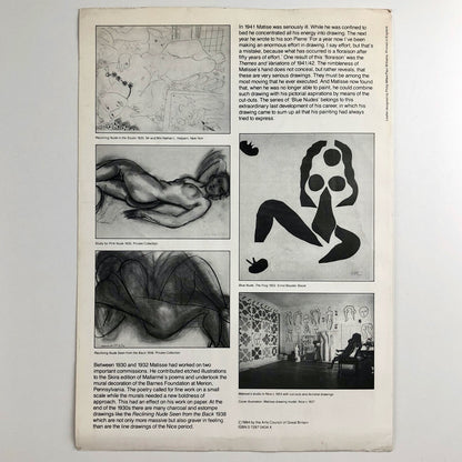 Henri Matisse Drawings | Hayward Gallery exhibition leaflet, 1985