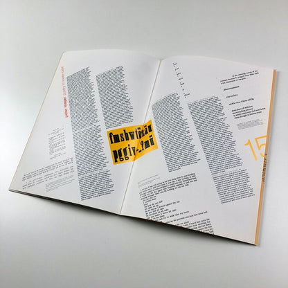 Octavo 88.5 magazine | International Journal of Typography, 1988