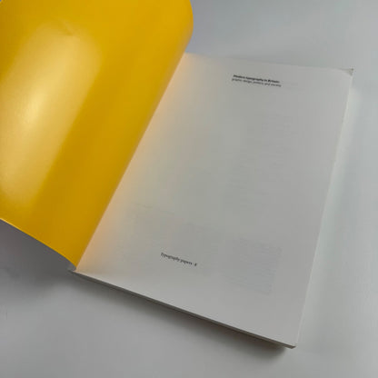 Typography Papers 8 Modern Typography in Britain ed Paul Stiff Hyphen Press | University of Reading,2009