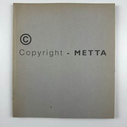 Copyright METTA. Francisco Calvo Serraller | Galeria Metta, Madrid, 2002 | Exhibition catalogue