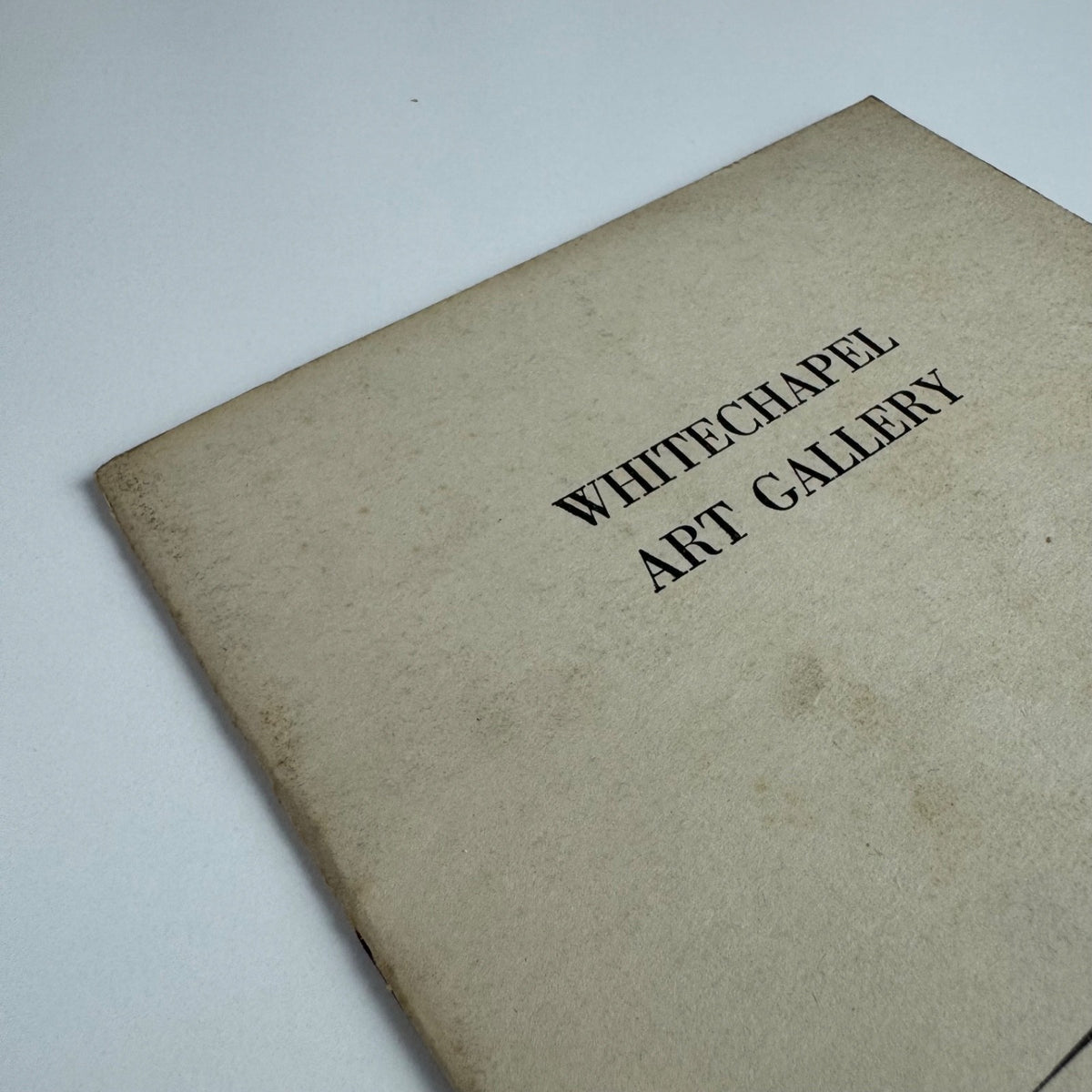 Whitechapel Art Gallery & Whitechapel Gallery Society 53rd Annual Report 1953/54