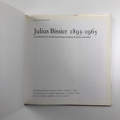 Julius Bissier 1893-1965 | Arts Council touring exhibition 1977