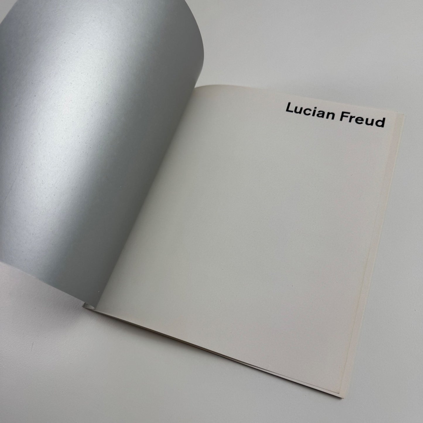 Lucian Freud Recent Work | Marlborough Fine Art Oct 1963 design by Gordon House