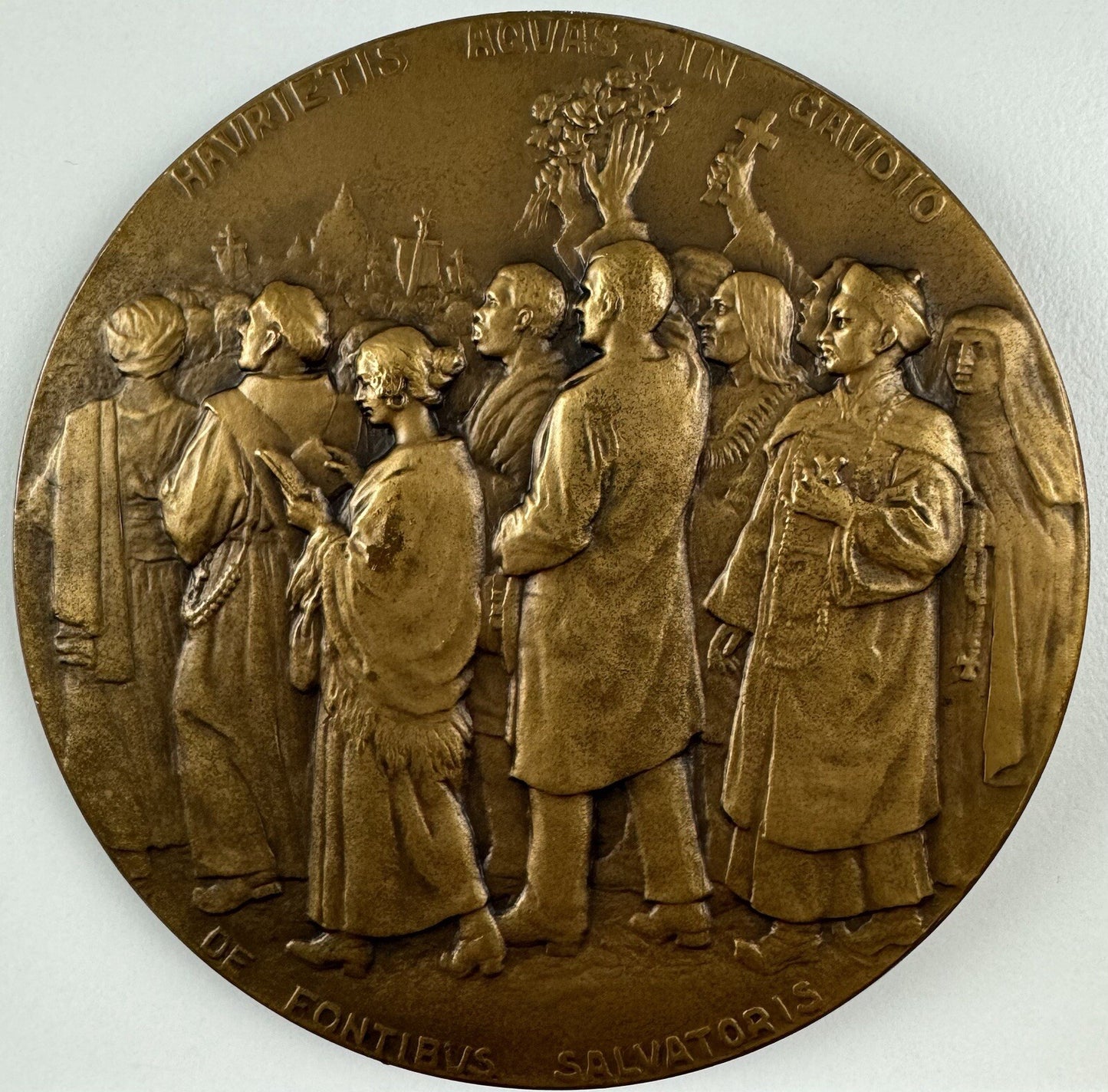 Papal medal commemorating Pope Pius XI | Rudolph Ferdinand Marschall, 1925 Jubilee
