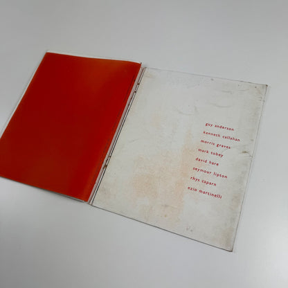 Eight American Artists. Paintings and sculpture | ICA Gallery, Nov-Dec 1957