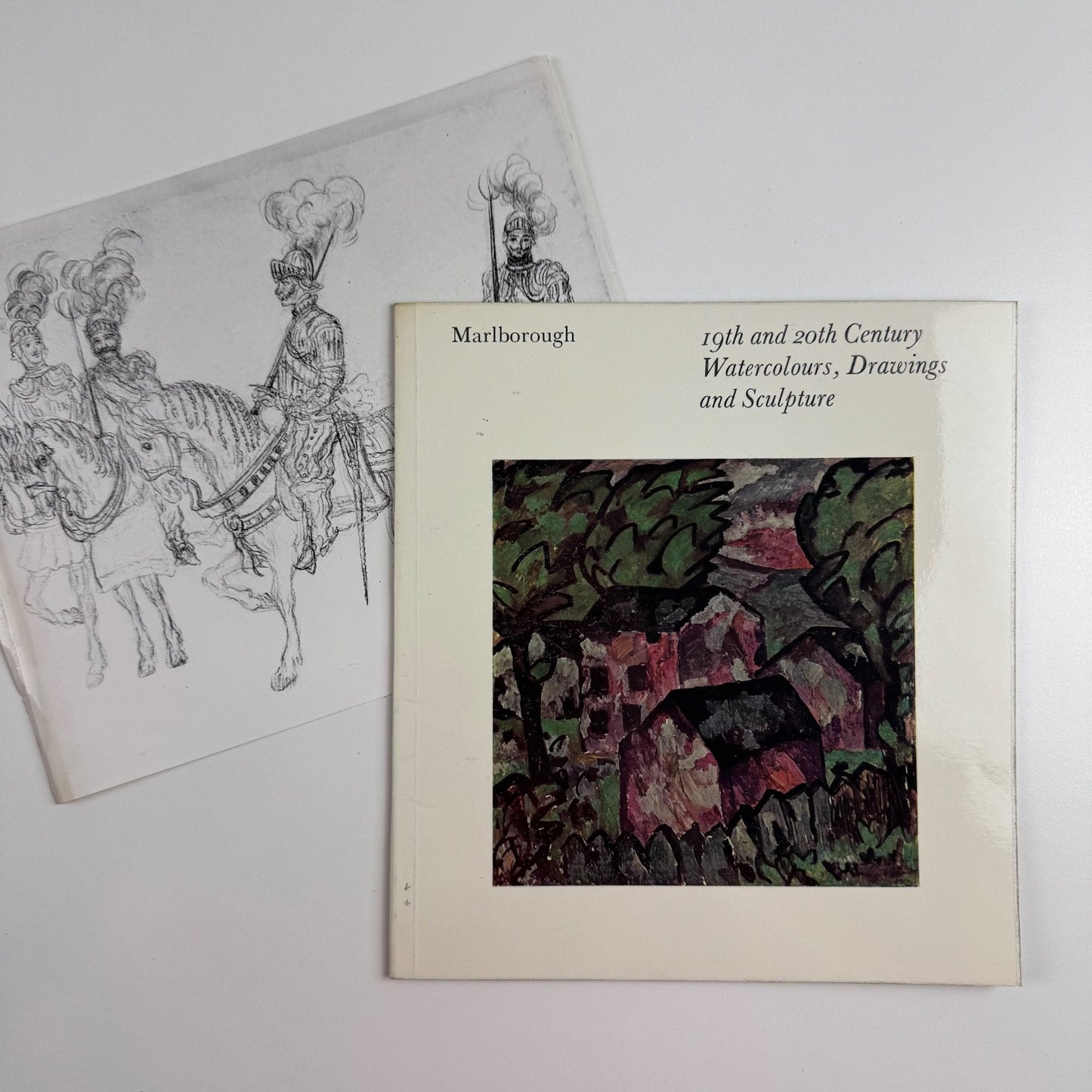 19th & 20th century Watercolours, Drawings & Sculpture Marlborough April 1964