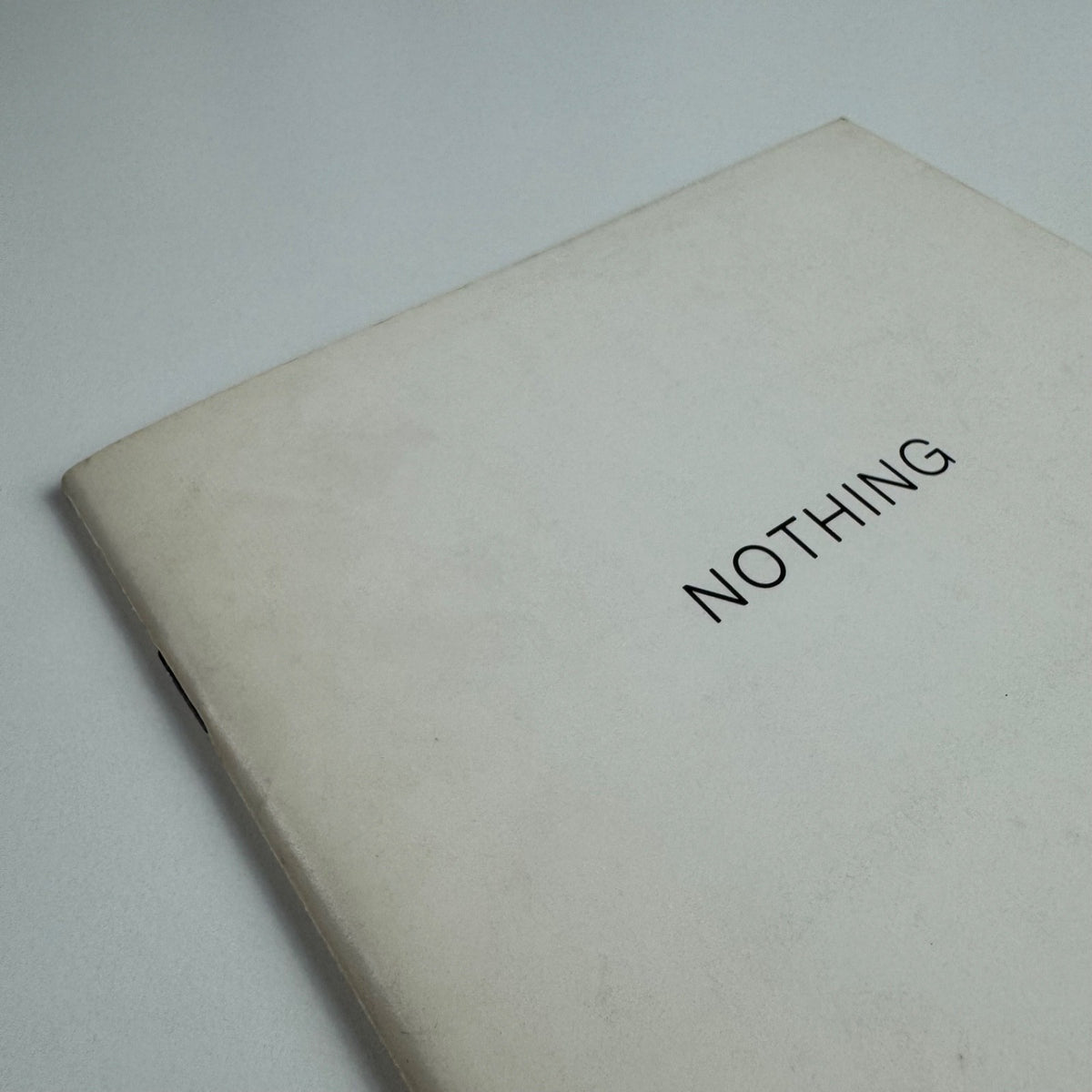 Nothing. A paradigm for 1984. An exhibition by Graham Stevens | Seven Dials Gallery 1984
