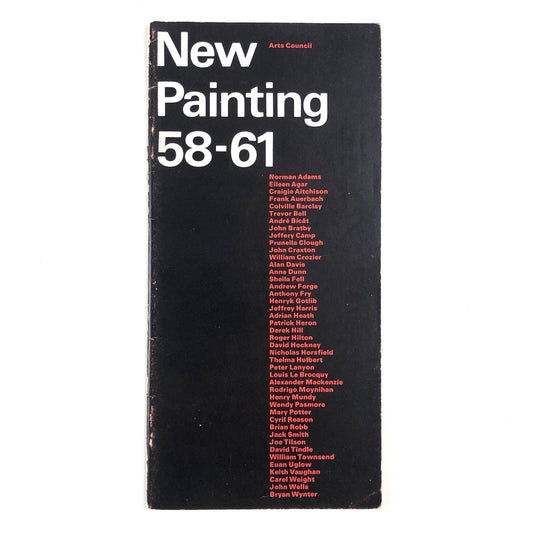 New Painting 58-61 | Arts Council exhibition catalogue | 1965 reprint version