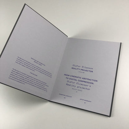 Olafur Eliasson – Reality Projector | Exhibition catalogue, 2018 | Marciano Art Foundation