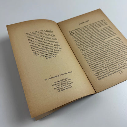 A Reader's Guide Biography by G.M. Trevelyan. National Book League, 1947 Joan Hassall, Cambridge University Press, 1947