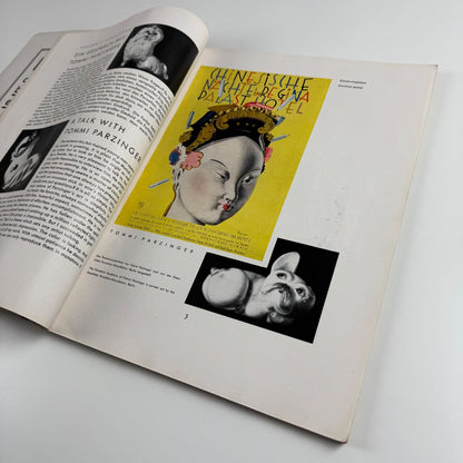 Gebrauchsgraphik International Advertising Art May 1930 Vol 7 no 5 edited by Professor HK Frenzel