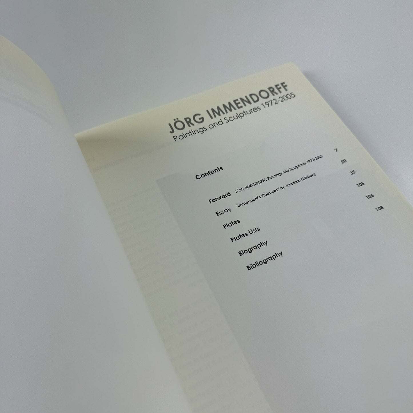 Jörg Immendorff. Paintings and sculptures 1972-2005 | Arario Gallery catalogue, 2005