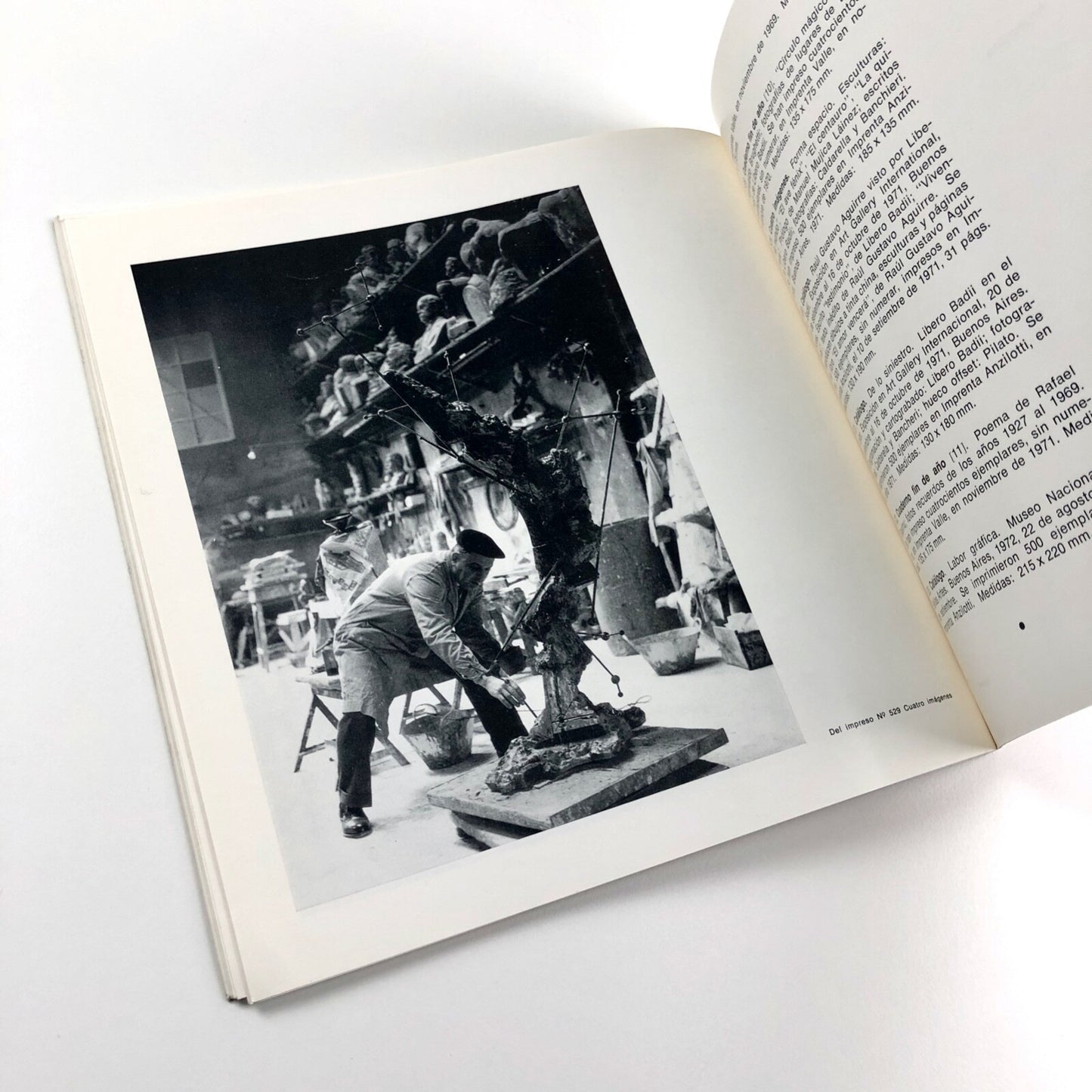 Libero Badii. Labor Gráfica | Museo Nacional de Bellas Artes, Buenos Aires 1972 | Exhibition catalogue