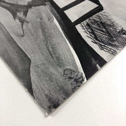 Folding card for Peter Lanyon Gouaches and Drawings 1939-1964 | Bear Lane Gallery, 1969 | introduction by Peter Bowness