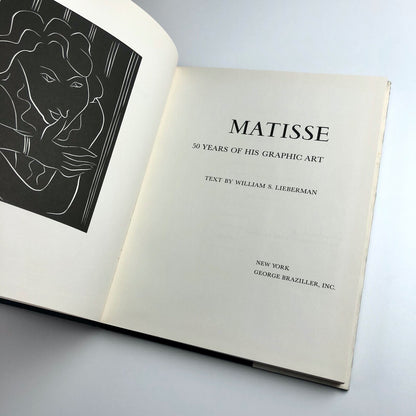 Henri Matisse: Fifty Years of His Graphic Art | William S. Lieberman, 1956