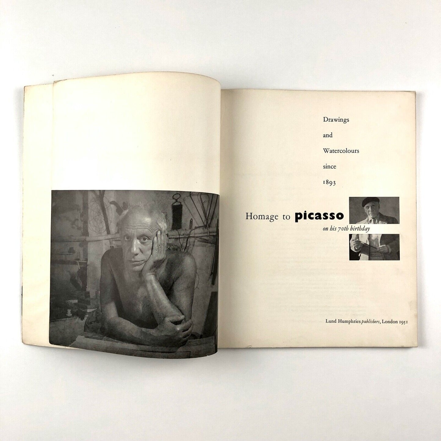 Homage to Picasso – Drawings & Paintings Since 1893 | Lund Humphries catalogue, 1951