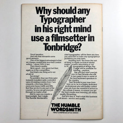 Typographic: Journal of the Society of Typographic Designers | No.14, Jan 1980