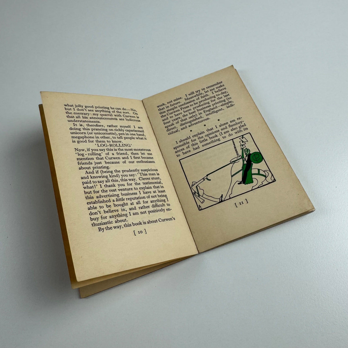 Apropos the Unicorn by Joseph Thorp | The Curwen Press c.1915
