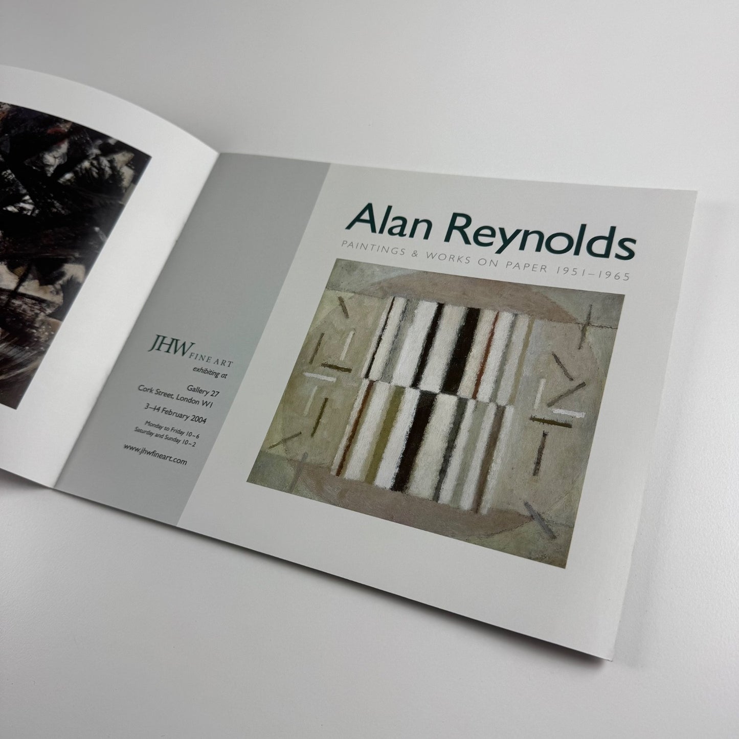 Alan Reynolds. Paintings and works on paper 1951-1965 JHW Fine Art 2004