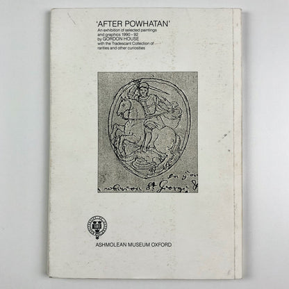 Gordon House: 'After Powhaten' | Ashmolean Museum exhibition catalogue, 1993