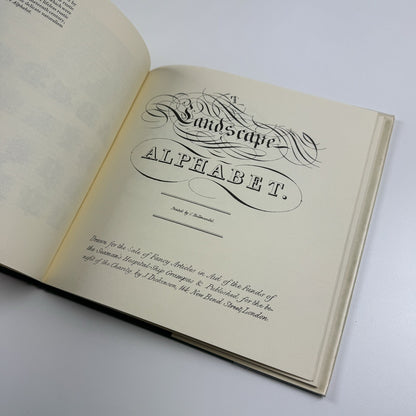 The Landscape Alphabet – Letter Shapes as Attractive Vignettes | Michael Twyman, 1987