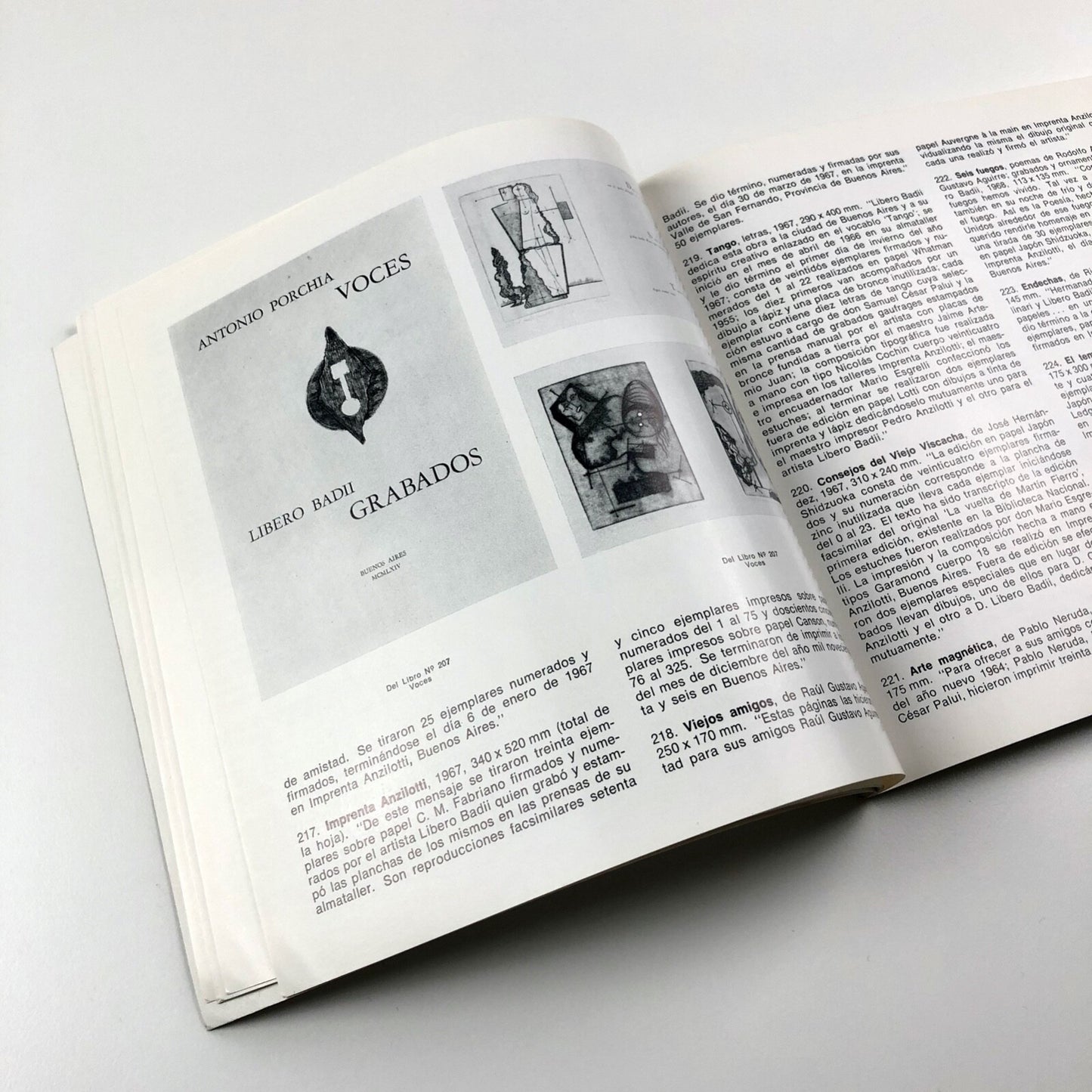 Libero Badii. Labor Gráfica | Museo Nacional de Bellas Artes, Buenos Aires 1972 | Exhibition catalogue
