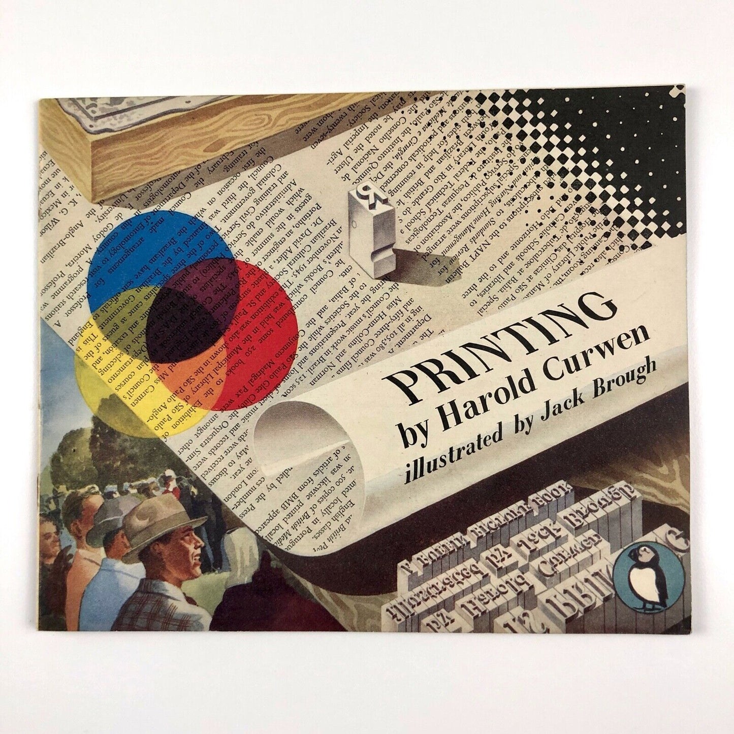 Printing by Harold Curwen. Illustrations by Jack Brough. Puffin Picture book 70 | The Curwen Press, 1948