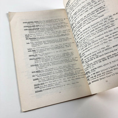 Association of Little Presses journal | Poetry and Little Press Information | Issue no. 5, July 1981