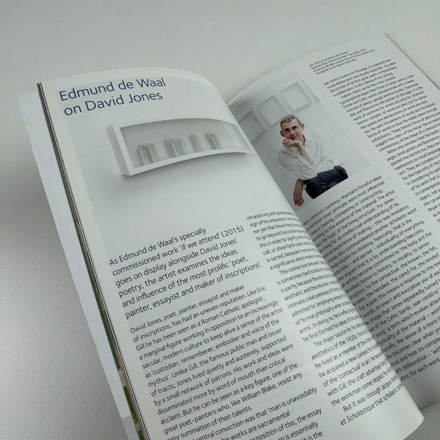 David Jones. Pallant House Gallery magazine number 37 October 2015