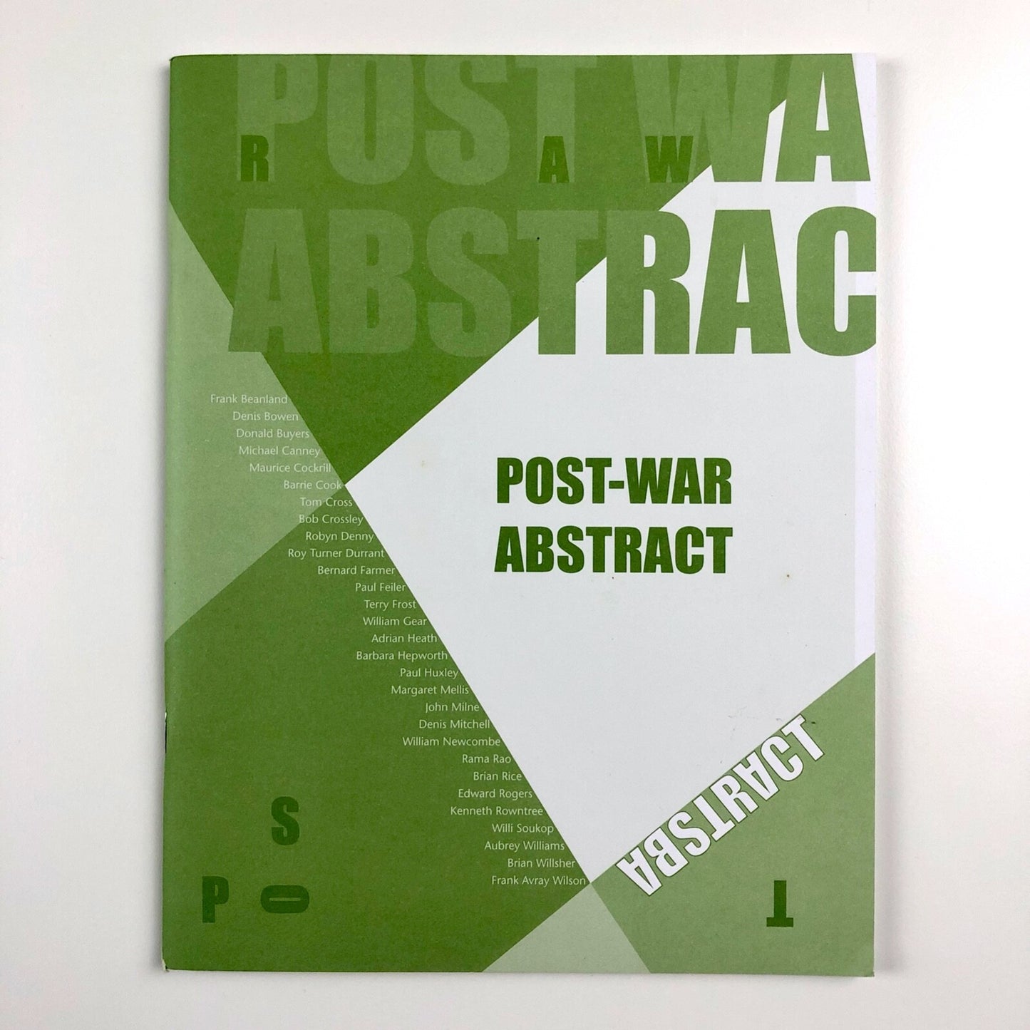Post-War Abstract | Catalogue and private view invitation | Belgrave Gallery, 2010