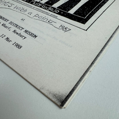Prints with a point 1987 | Newbury District Museum 1988