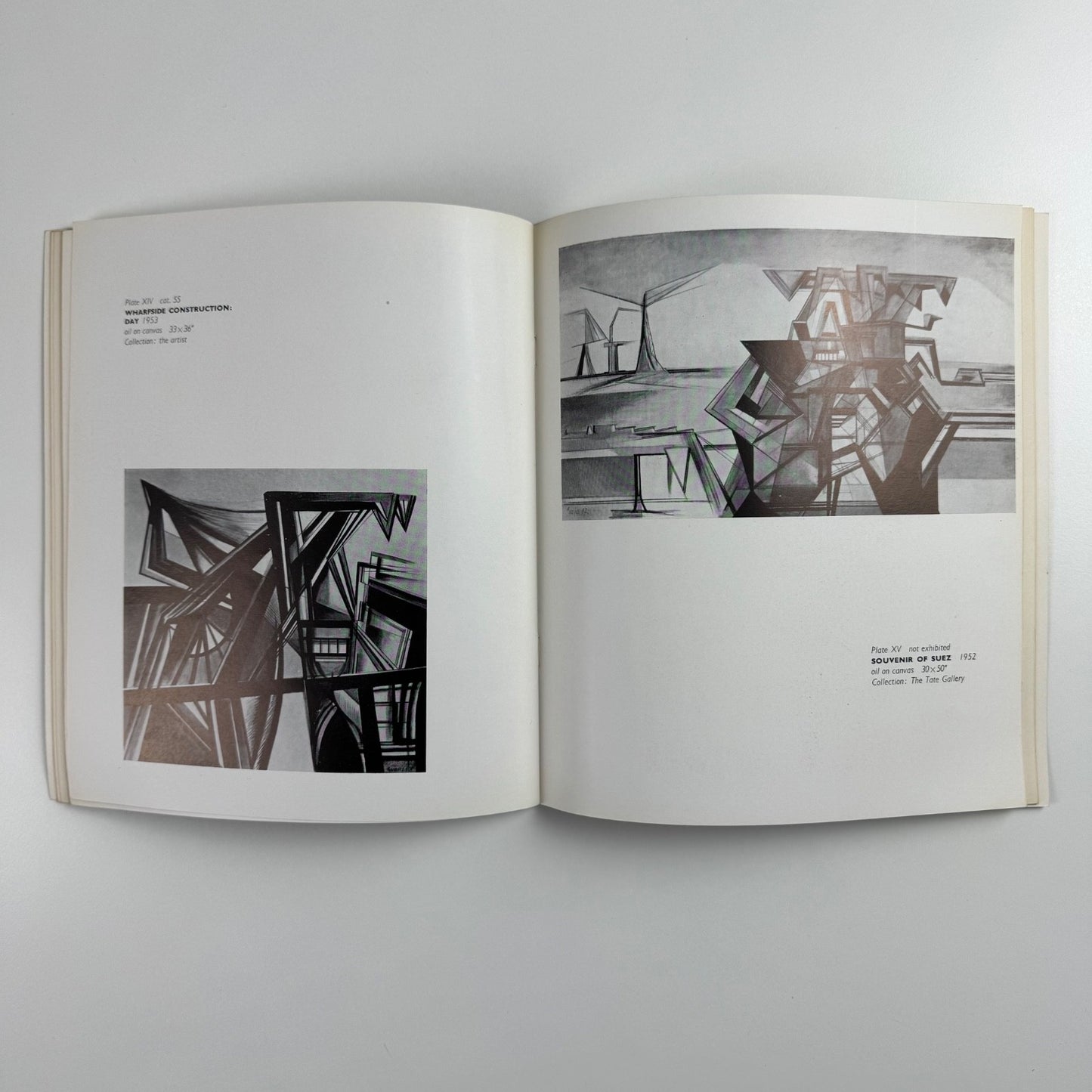 Merlyn Evans paintings, drawings and etchings Whitechapel Art Gallery 1956