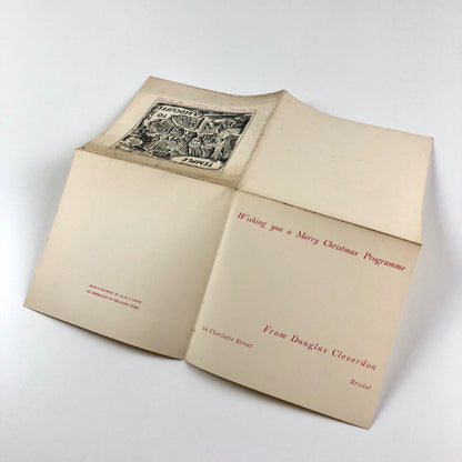 Christmas card ‘Temple to Redcliffe’ from Douglas Cleverdon 21 December 1938 | Alan V. Smith | Radio Times