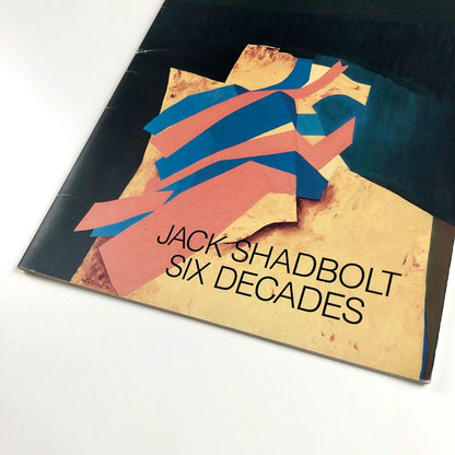 Jack Shadbolt – Six Decades | The Art Emporium Vancouver | 1990 exhibition catalogue booklet