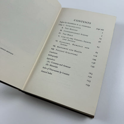 The Medieval Carver by M.D. Anderson | Cambridge University Press, 1935