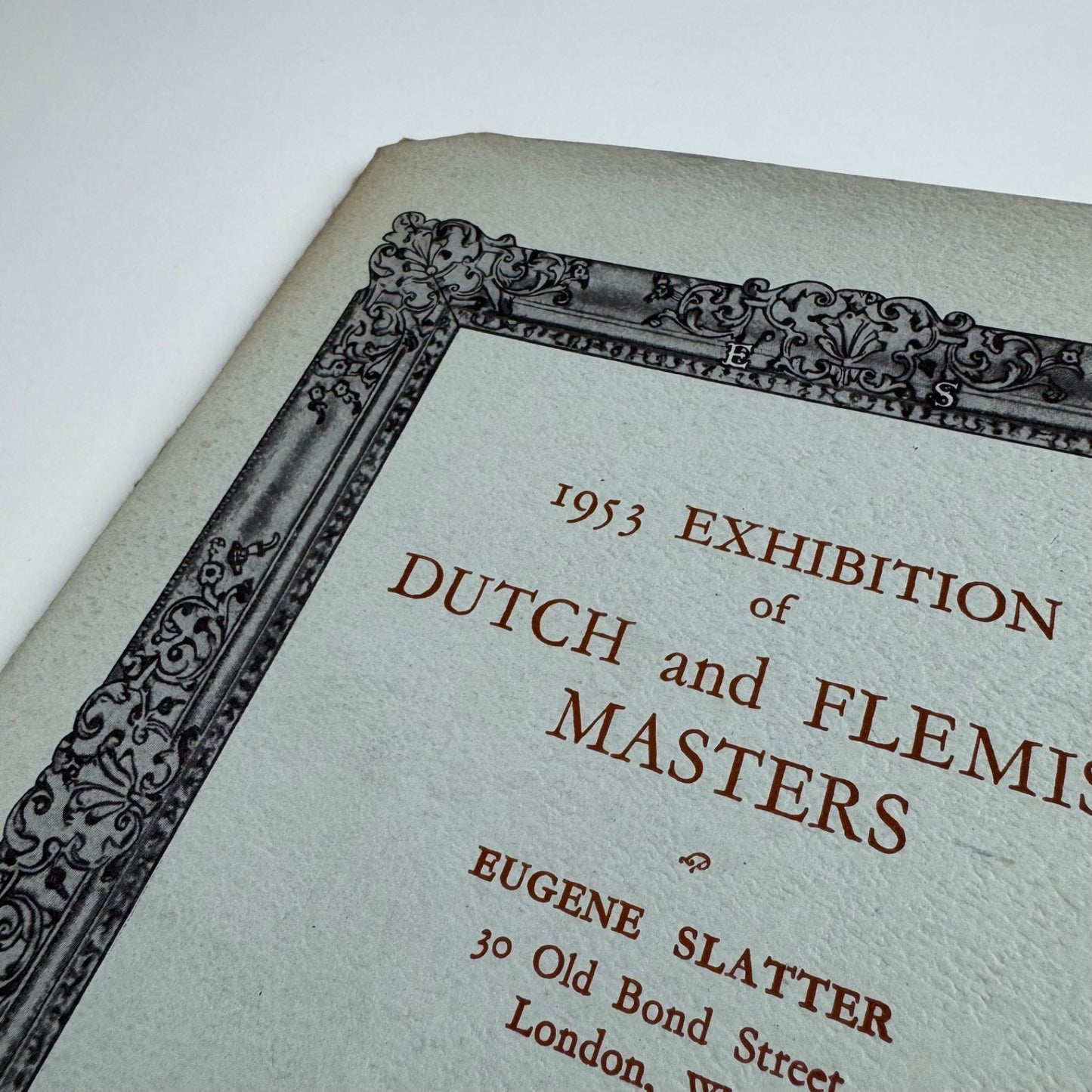 1953 Exhibition of Dutch and Flemish Masters | Eugene Slatter, London, 1953