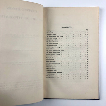 Stepping-Stones to the Art of Typography by Henry Guppy | The University Press, Manchester, 1928