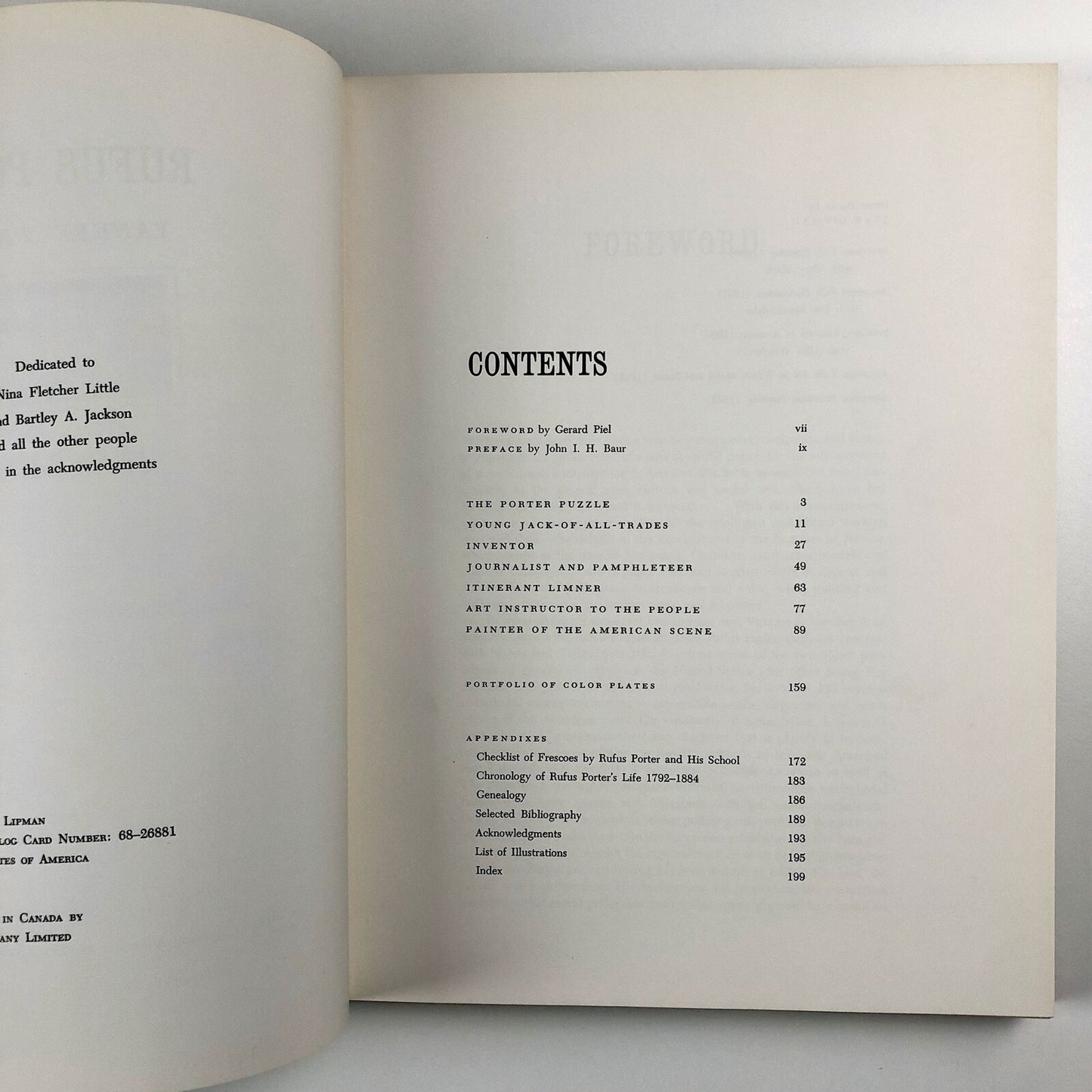 Rufus Porter. Yankee Pioneer by Jean Lipman | Clarkson N. Potter, 1968