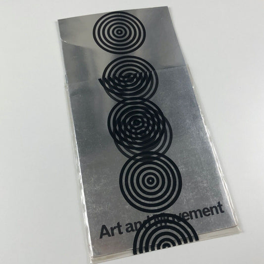 Art and Movement. Edinburgh Diploma Galleries, Royal Scottish Academy, Arts Council, 1965 - cover design Albert Brebner [kinetic art]
