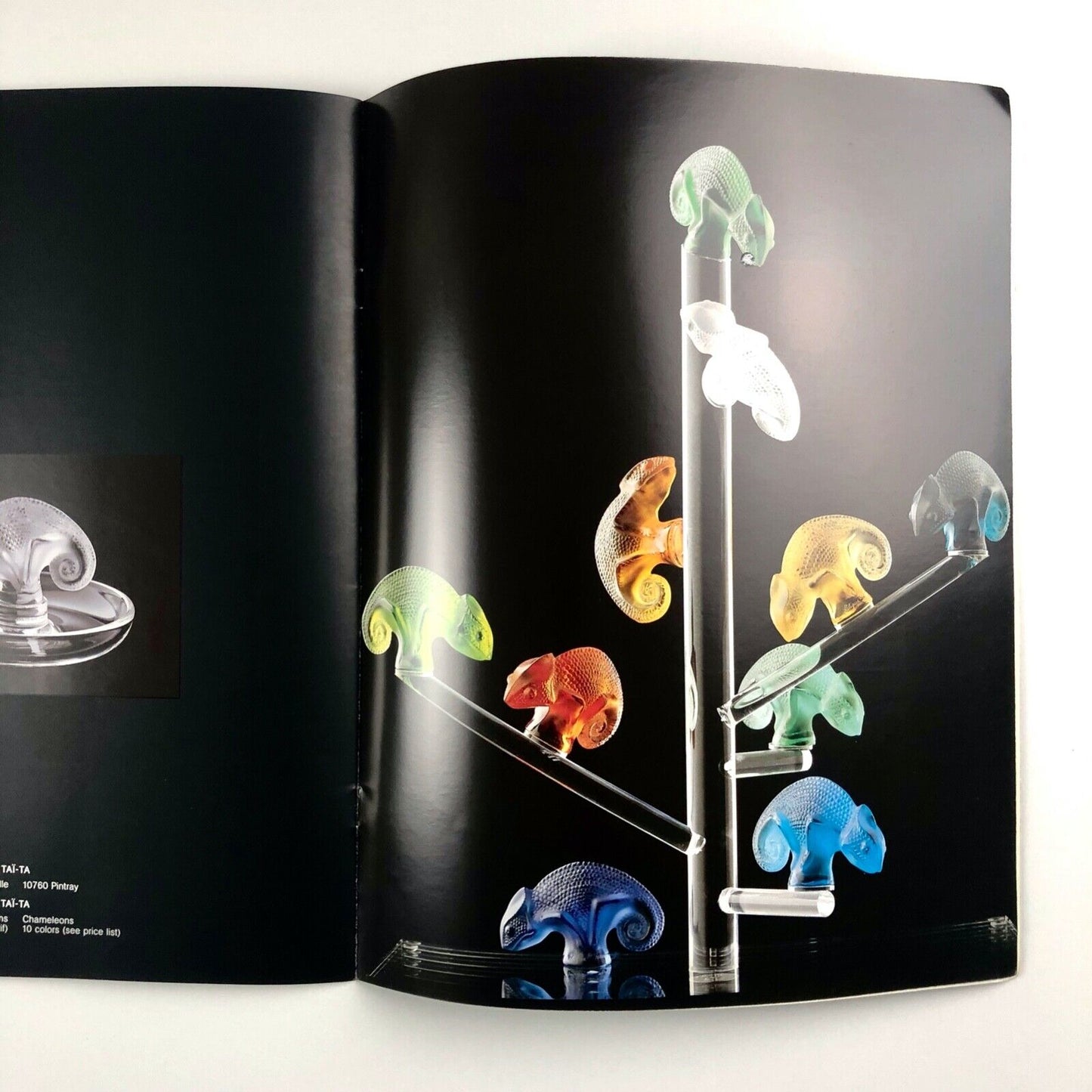 Lalique Collection, 1993 brochure – plus folder of information on Lalique