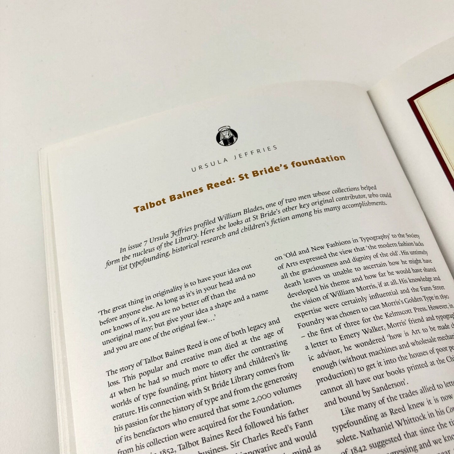 Ultrabold No 9 – Journal of St Bride Library | Winter 2010/11