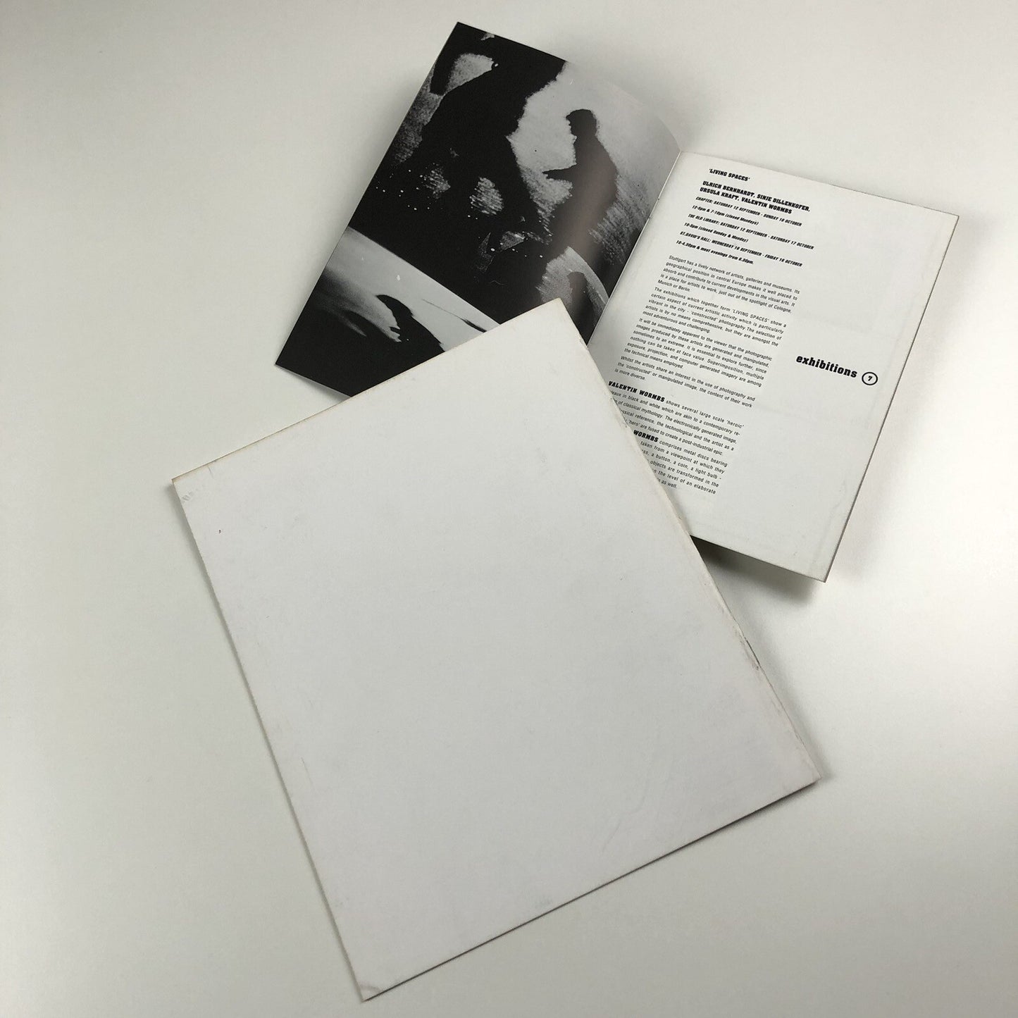 German voices. Living Spaces | Chapter programme | Cardiff 1992