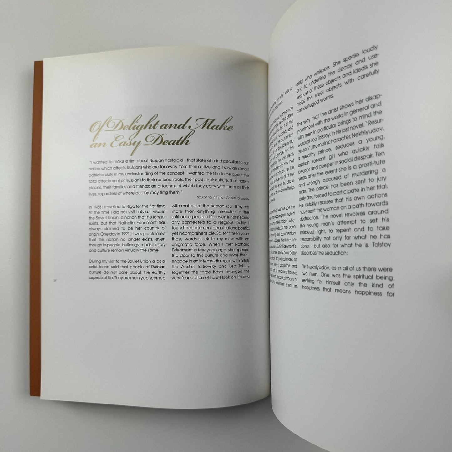 Nathalia Edenmont. Still Born | Wetterling Gallery, 2008 exhibition catalogue