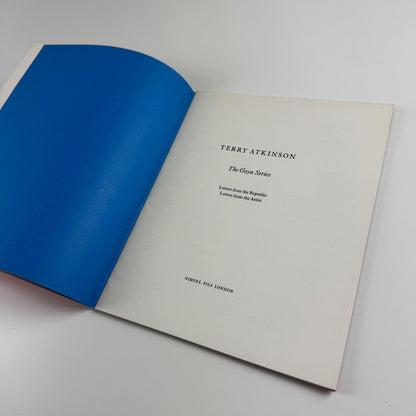 Terry Atkinson. The Goya Series | Gimpel Fils, London, 1987